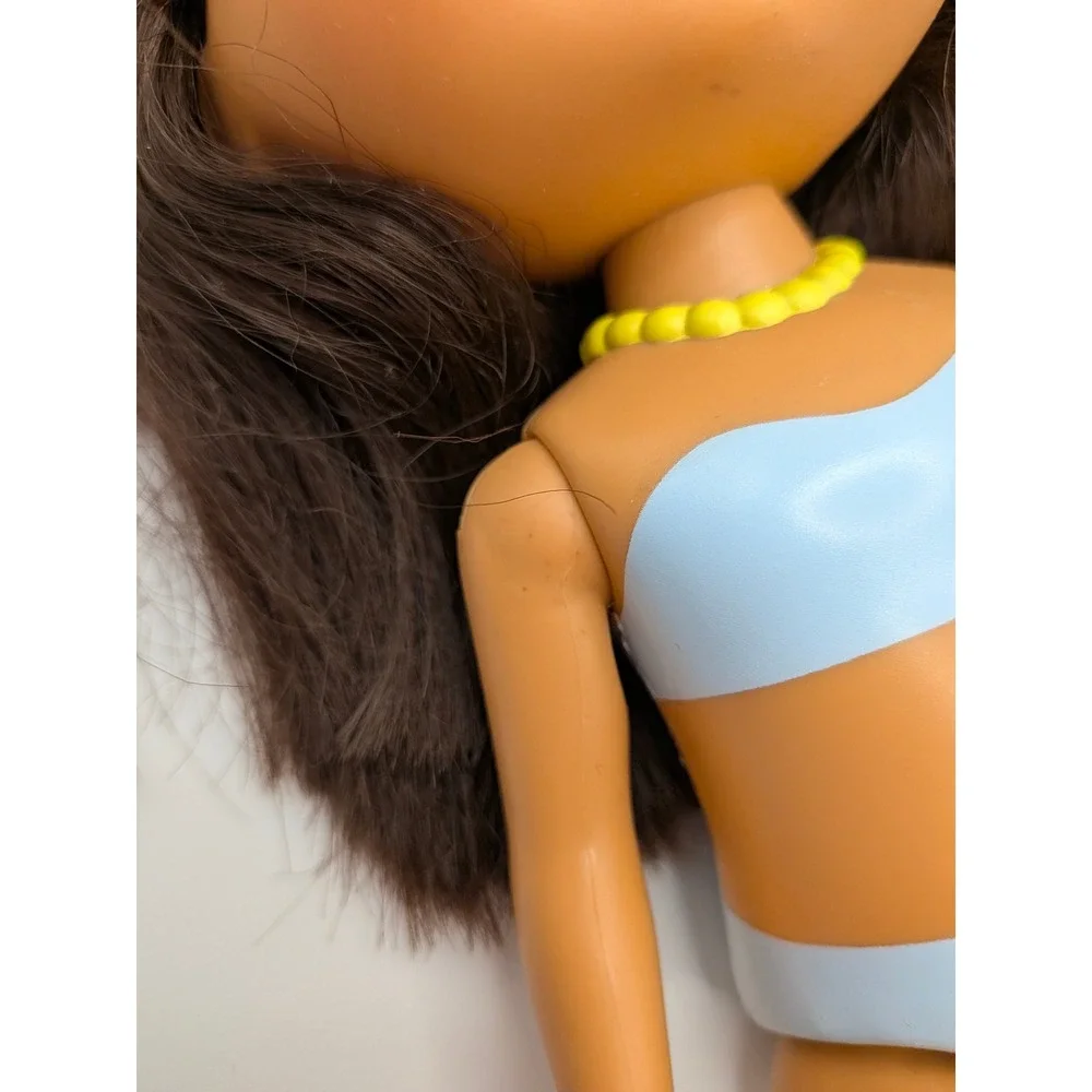 Y2K Dora Prance And Fly Doll Figure Plush Blue Dress Key Pink Crown Vtg 2008‎